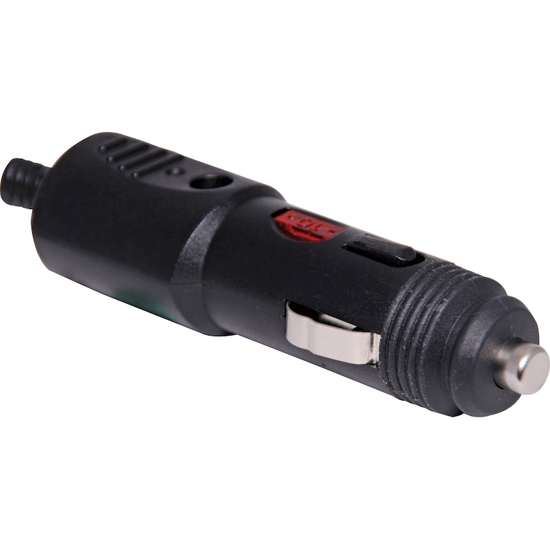 Buy 12VDC Fused LED Male Line Car Accessory Plug - MyDeal