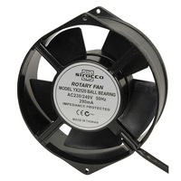 Sirocco 150mm 240VAC Fan - Ball Bearing Size 150 x 162 x 55mm 