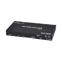 Dynalink 2 Way Audio Visual HDMI Splitter With Downscaler & Audio Extractor