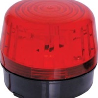 24V DC Red Flashing Strobe 4.7 watt output Uses Xenon tube