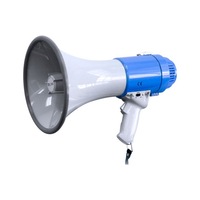 DOSS ER55S 25W Handheld Light Weight Anti-Howling Megaphone with Bullet in Siren