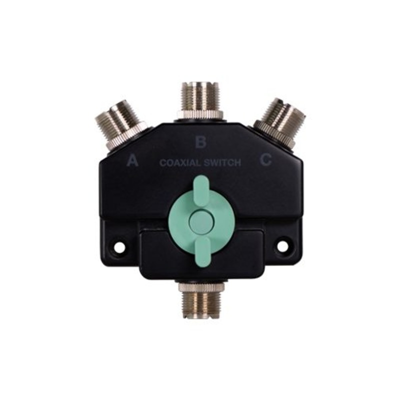 Buy Axis CX301U VHF UHF 3Output Coaxial Antenna Switch S0239 Connectors ...
