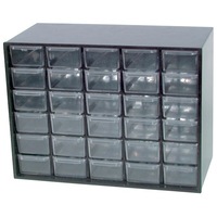 30 Drawer Unit Parts Cabinet Great For Components Storage Workshop Wall Mounted