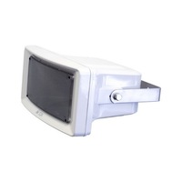 TOA 30W 100V Wide-Range Paging IEC IP-64 Waterproof Music Horn Speaker White
