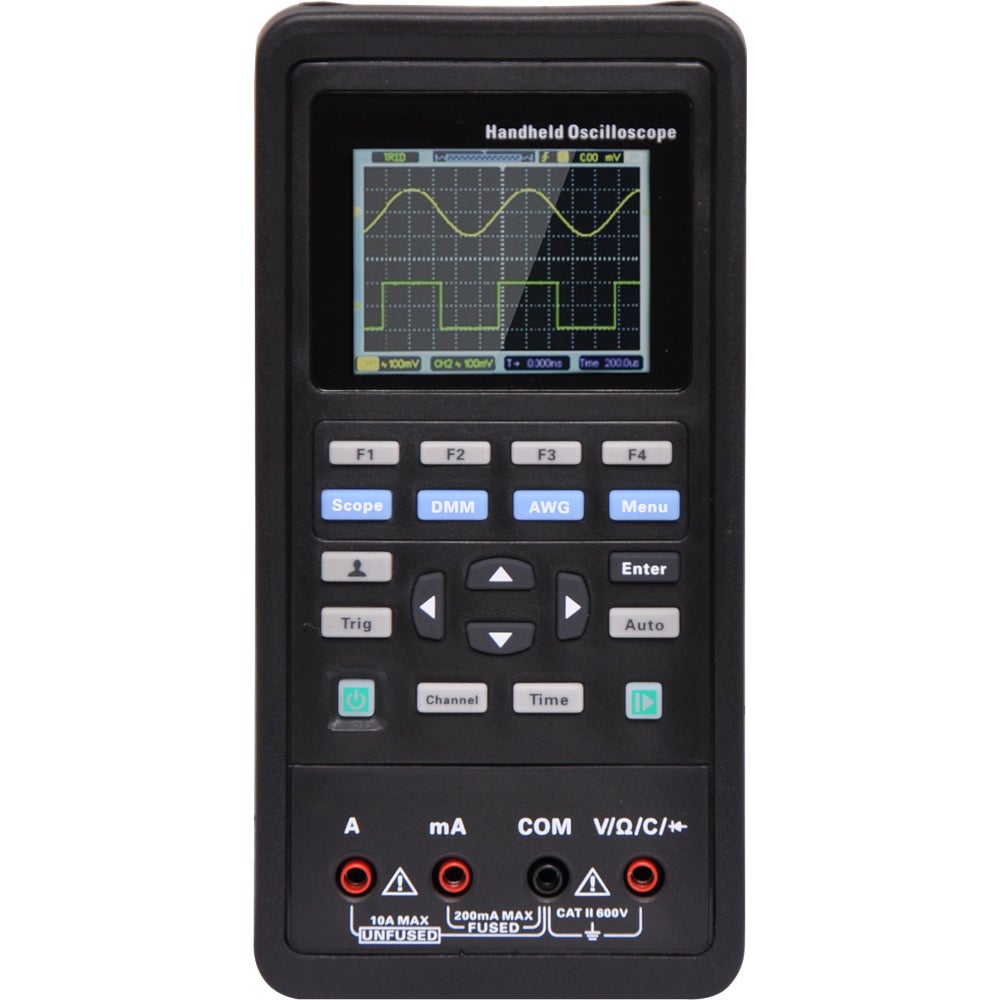 40MHz LCD Handheld Oscilloscope Digital Multimeter