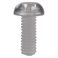 4mm Dia10mm Nylon Screw Pack of 25