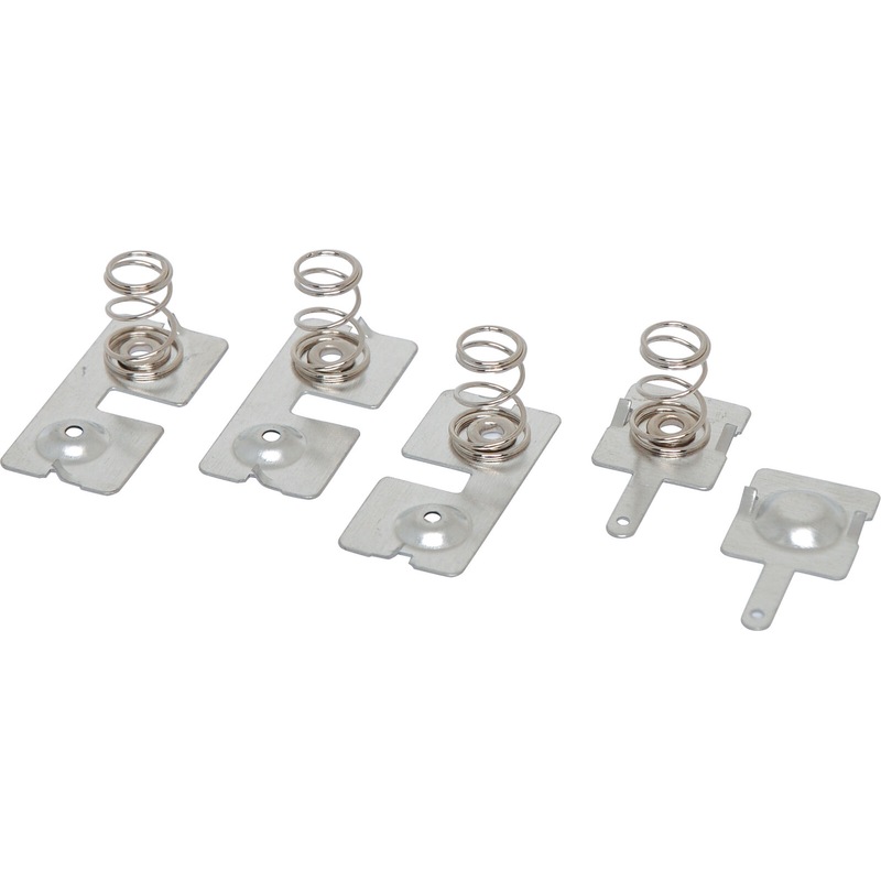 Buy 4xAA Battery Spring Contacts To Suit H 0287-90 - MyDeal