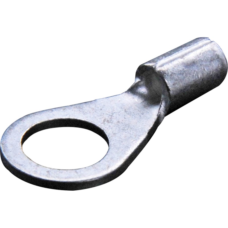 Buy 5.3mm Uninsulated Ring Crimp Connectors Lugs Tool 2216AWG Pack 100