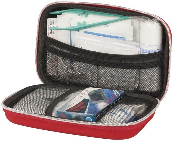 53 Piece First Aid Kit Suited to Outdoor Activities Sporting Boating and Camping