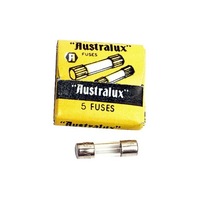 Australux 5Amp 250V M205 Fuse 5 Pack
