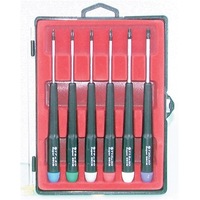 6 Piece Tamperproof Torx Head Screwdriver Chrome vanadium Steel Precision Set