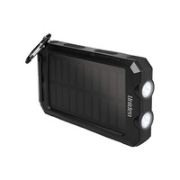 Uniden UPP80S Portable Solar Power Bank 8000mAh Dual Top Up Options/Solar or USB