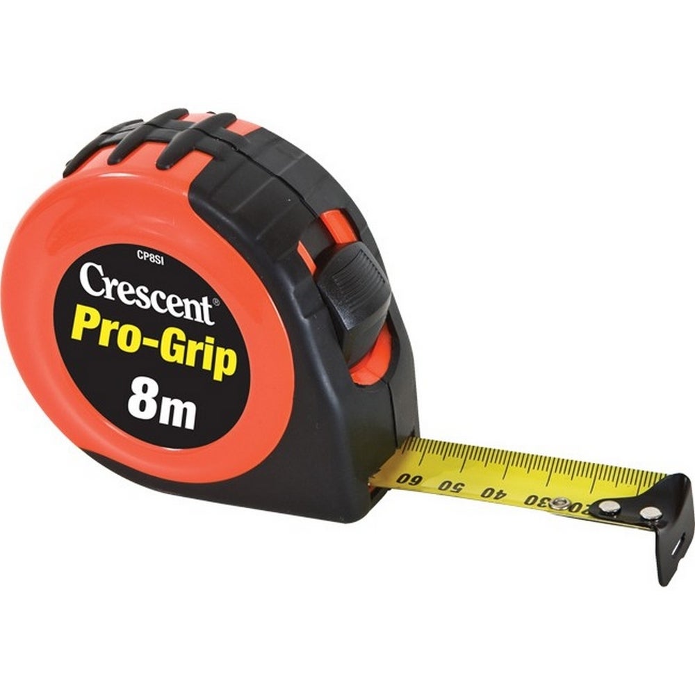 CRESCENT 8M X 25mm Progrip Metric Tape Measure Crescent