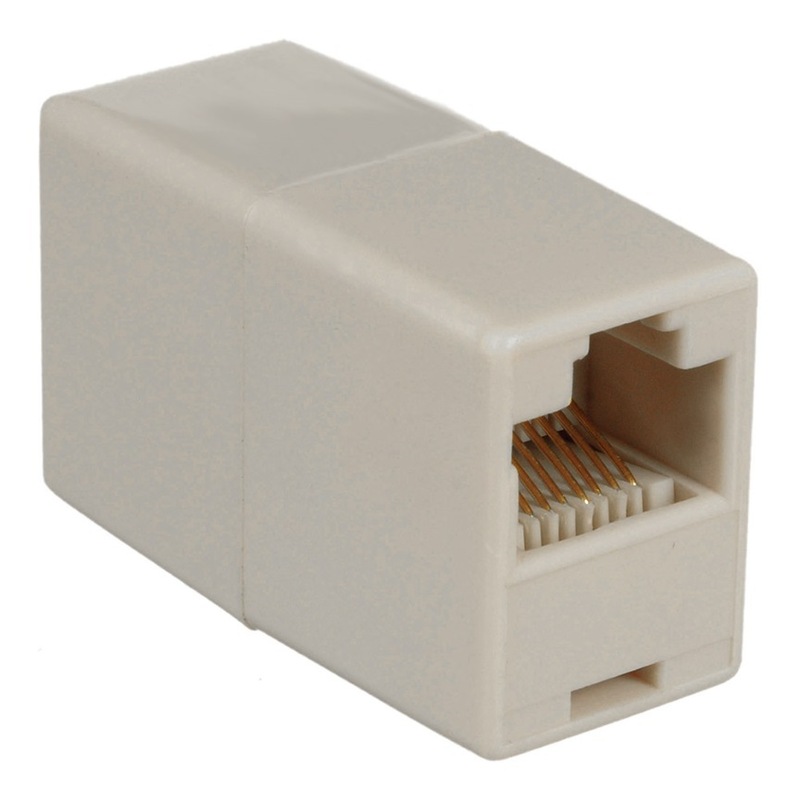 Buy 8Ware RJ45 Inline Coupler Network Keystone Jack Socket suitable