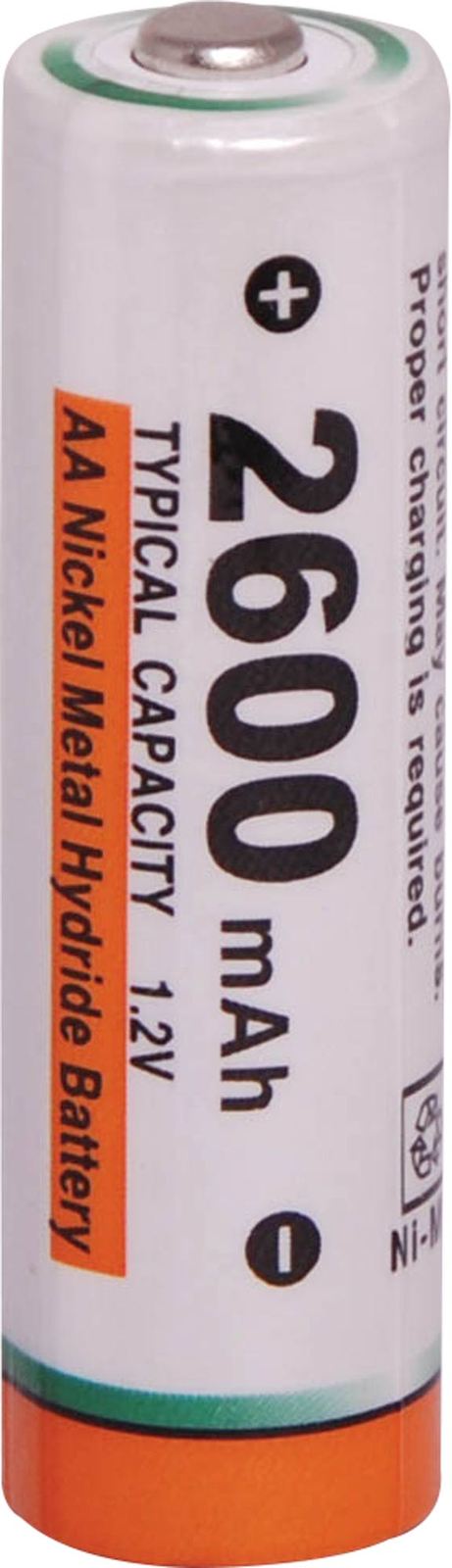 NexCell AA 2600mA NiMH Rechargeable Battery 4 pack