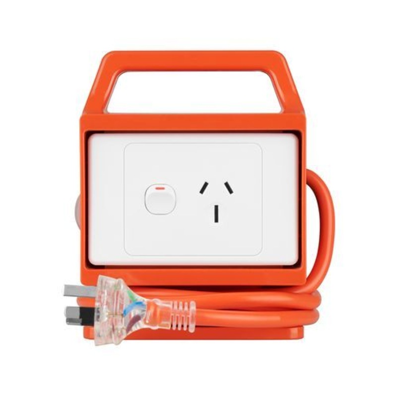 Buy ARLEC 10A To 15A Single Outlet Power Adaptor InBuilt Safety Switch
