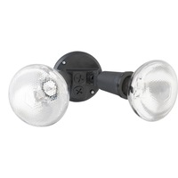 Arlec 150W Compact Twin Adjustable Security Flood Light with Weather Proof Seal