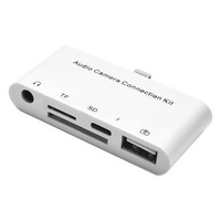 Audio Camera Connection Kit Lightning to USB SD card reader 