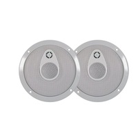 Axis AX5036W Car Audio 5inch 3Way Slimline Speakers Pair 150W White