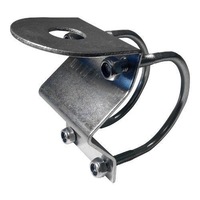 Axis BB2C UHF Antenna Bull Bar Mount Bracket Bright Zinc 2 U Bolts