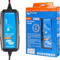 Victron VECIP65-24/5 Blue Smart IP65 SLA/LiFePO4 Charger 24V 5A Clip&M8 Eyelets