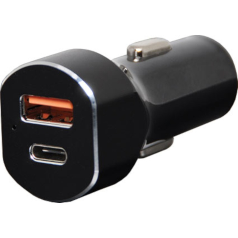Buy Powertran Car USB C Power Delivery Adapter 5.4A 5V DC QC3.0 MyDeal