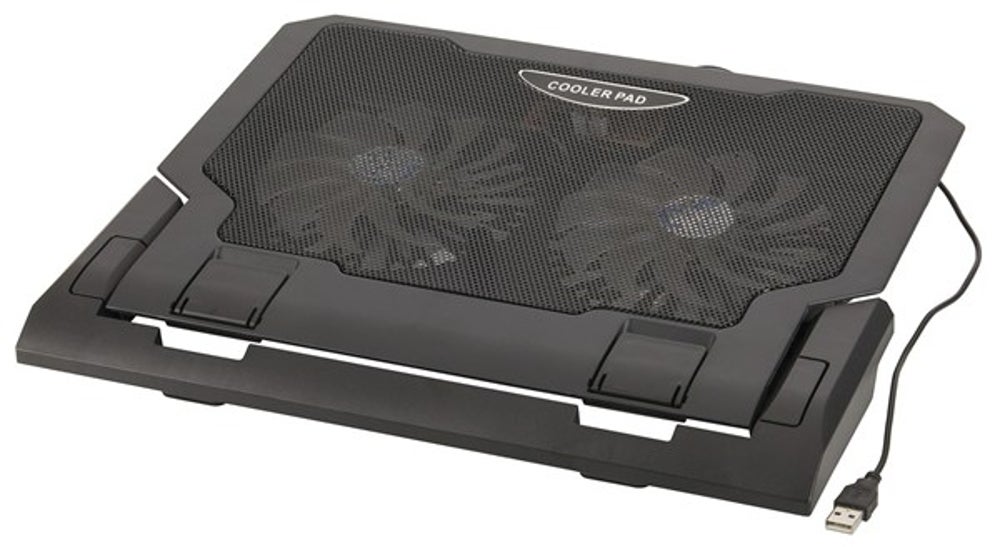 Nextech Dual Fan Cooling Pad for Notepad Unique non slip design