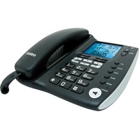 UNIDEN FP1200 Corded Phone with Advanced LCD and Caller ID Display Flash Button