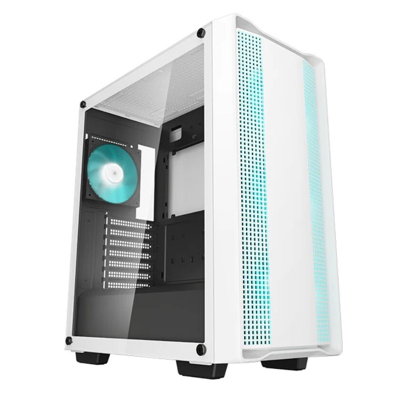 Buy DeepCool CC560 White V2 MidTower Computer Case, Tempered Glass
