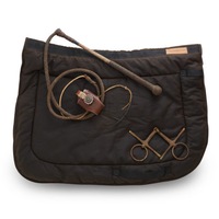 Didgeridoonas Horse equestrian Australian wool oilskin Saddle Blanket