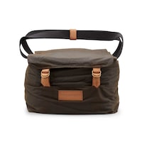 Didgeridoonas The Australian Picnic Port Lid closes leather strap D ring system