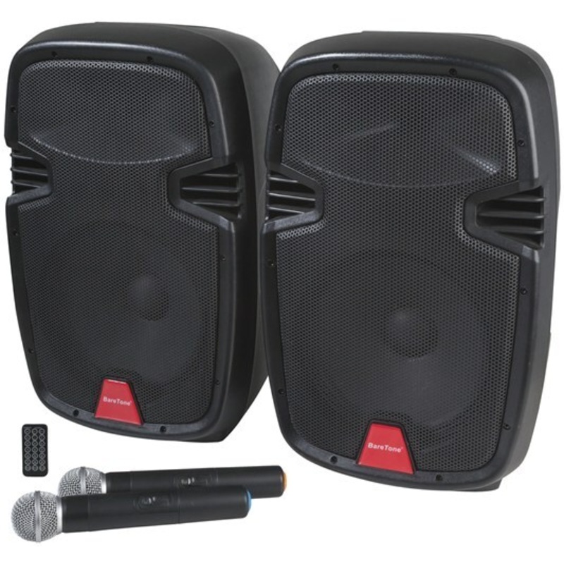 Buy Digitech 100W 8Channel PA System with Wireless Microphones MyDeal