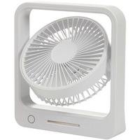 Digitech 6inch 4 Selectable Speed Settings Low-Noise Rechargeable Desktop Fan
