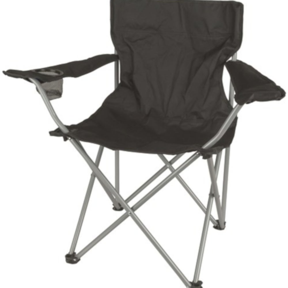 Folding Camping sturdy Chair Includes carry bag Support up to 120kg