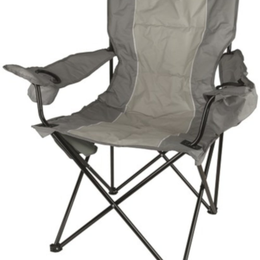 Folding Camping picnic Chair up to 150kg With armrest Cooler keep drinks Snacks 