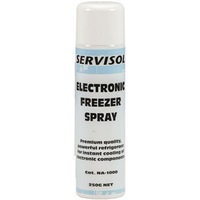 Servisol Non-CFC Ozone Safe Propellant Electronic Freezing Liquid Spray Can 250g