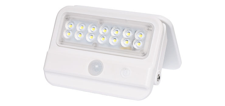 GENLAMP X2386 4W 500 Lumen Solar Power Sensor Floodlight Australia