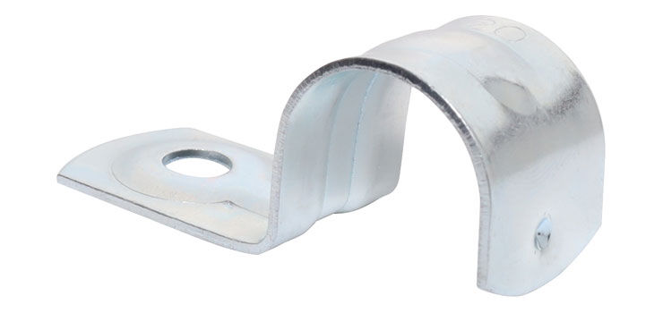 Buy H4200 20mm Half Saddle Clips Packet of 100 pcs - MyDeal Australia