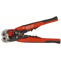 Heavy Duty Spring Loaded Wire Stripper Cutter Auto-Adjust Crimper with Wire Guide