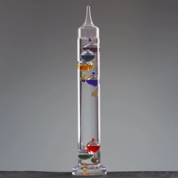 Heebie jeebies 18°C to 28°C 28cm 6 Glass Balls Galileo Thermometer