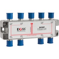 DOSS SP8F 8Way 5-2400 MHz F Type Splitter or Combiner DC Pass Through 2.4Ghz 