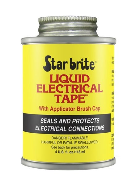 Starbrite Liquid Electrical Tape Thread Locker 118ml with Applicator Brush Cap