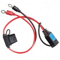 Victron Energy M6 SLA Charger Lead to Eyelet Connector With 30A Auto Blade Fuse