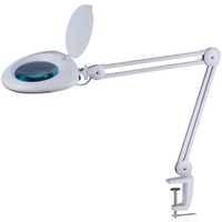 Protec 52 LED Light 10W 780lm illumination 5 Diopter 150mm Lens Magnifier with Clamp