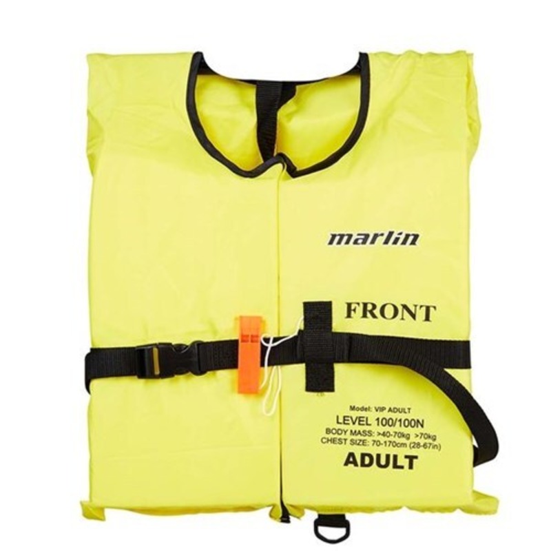 Buy Marlin Australia Adult VIP Standard Level 100 PFD Life Jacket MyDeal