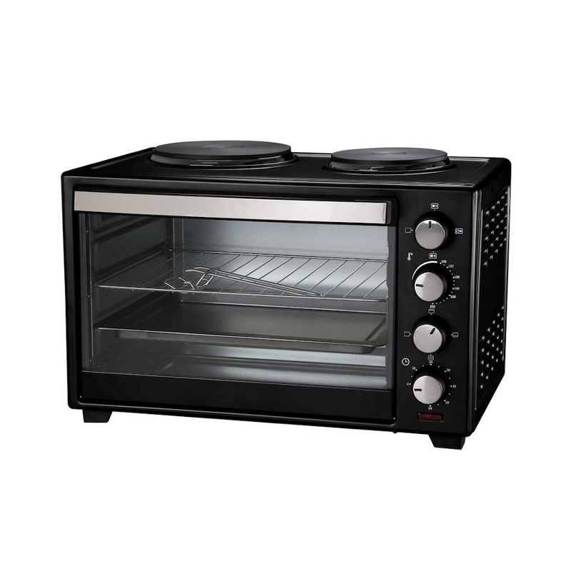 Buy Maxim 30l Electric Oven with 2 Hot Plates Portable Kitchen