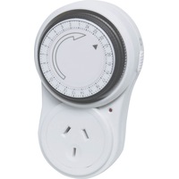 Mechanical Mains 240V Timer 24 Hour Simply Rotate the Dial to Set the Time 