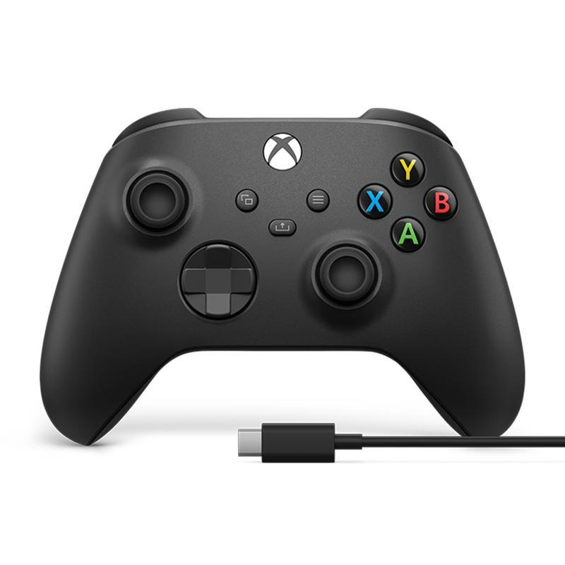 Buy Microsoft XBOX Wireless Controller with USBC Cable Black 2 Years