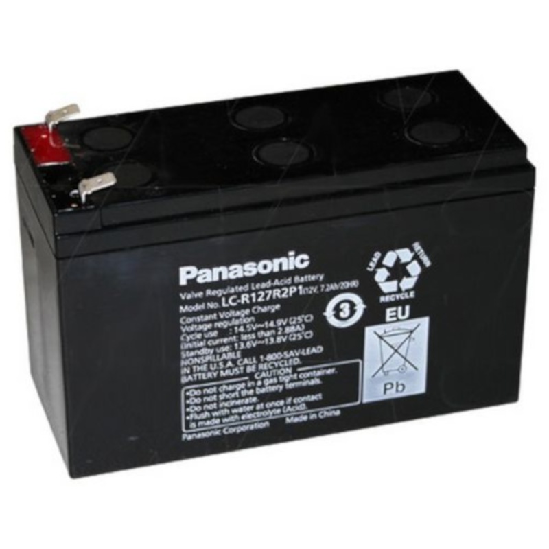 Buy Panasonic NBN Portable Replacement Sealed Led Acid Battery 12V 7