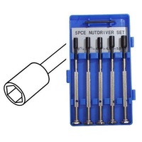 HT430 Nut Driver Metric HEX Socket Set 5 Piece